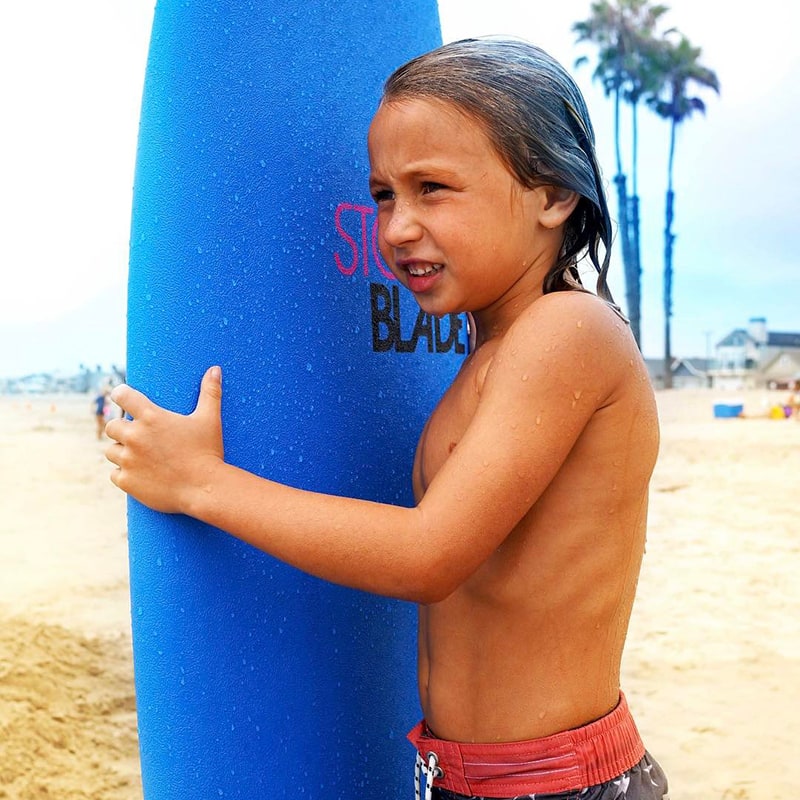 Kid loves Storm Blade