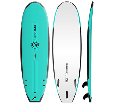 Storm Blade 6ft6 Junior SSR Surfboard / Azure Blue